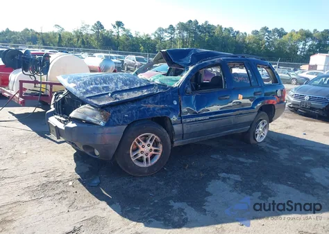 2004 Jeep Grand Cherokee Laredo из США, поврежденный, VIN 1J4GW48S84C345088